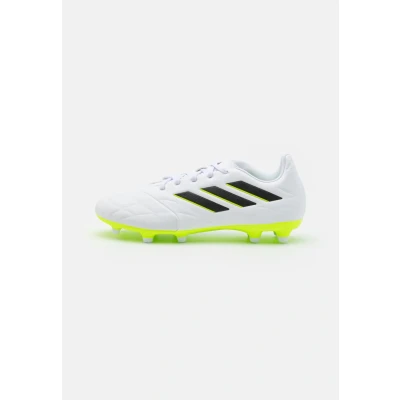 Imagen de adidas Performance COPA PURE.3 FIRM Ground Botas de fútbol con tacos, Hombre, Talla: 38 2/3, Footwear white/core black/lucid lemon Zapatos