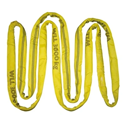 Imagen de Kerbl Eslinga Redonda, Capacidad de Carga 3T/6T, Circunferencia 4 m, Doble Revestimiento