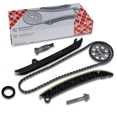 Imagen de FEBI BILSTEIN 104259 Juego de cadena distribución dentada, cerrada VOLKSWAGEN: GOLF 6, Polo V Hatchback, Caddy 3 norauto, oscaro,
