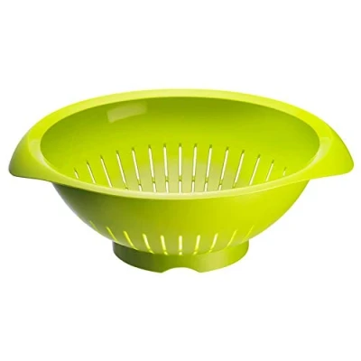 Imagen de Westmark Escurridor/Colador de ensalada con Agarraderas integradas, Diámetro interior: 25 cm, Plástico, Sin BPA, Color: verde, 2424227A