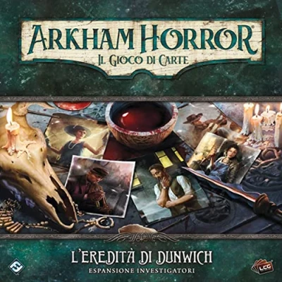Imagen de Asmodee Arkham Horror El Juego de Cartas: Legado Dunwich, expansión investigadores, edición en Italiano, 9672
