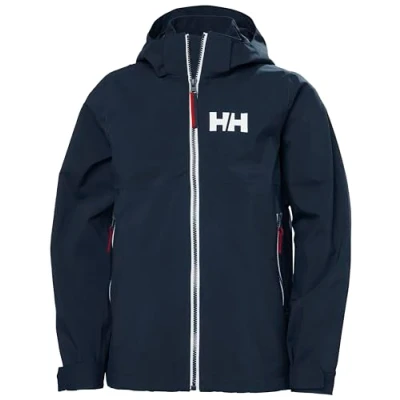 Imagen de Helly Hansen Rigging Junior Impermeable para niños, Talla: 12a, Navy