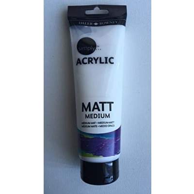 Imagen de Daler Rowney Simply Acrylic Matt Medium (250ml)