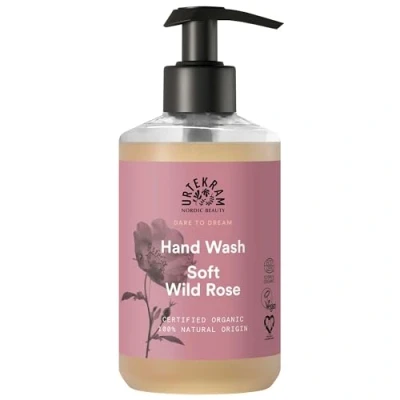 Imagen de Urtekram Dare to Dream, jabón para las manos de rosa silvestre suave, orgánico 300 ml
