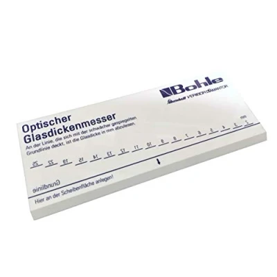 Imagen de BOHLE verre Jauge d&#039;épaisseur Dimensions : de 2 à 25 mm Bo 5164900