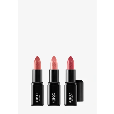 Imagen de KIKO Milano Smart Fusion Lip Set 03, Kit De Labios Con 3 Labiales Acabado Luminoso