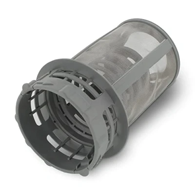 Imagen de DL pro Colador fino para Beko 1740800500 Whirlpool Bauknecht 481248058413 Filtro de suciedad dos piezas lavavajillas DSN DIN GSN