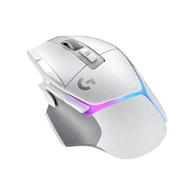 Imagen de Logitech G G502 X PLUS LIGHTSPEED Ratón inalámbrico RGB para Gaming óptico con interruptores híbridos LIGHTFORCE, LIGHTSYNC RGB, sensor HERO 25K, compatible PC macOS/Windows Blanco