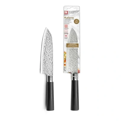 Imagen de Richardson Sheffield Katana Cuchillo Santoku Acero Inoxidable 17,5cm Negro