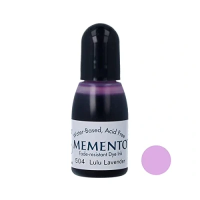 Imagen de Tsukineko Memento REINKER LAVND Almohadilla Tinta, Lulu Lavanda, 15ml
