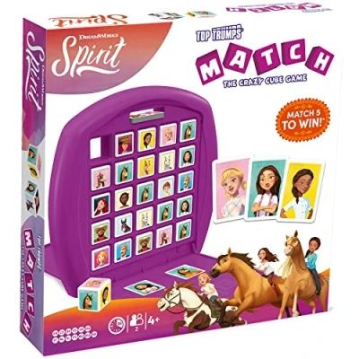 Imagen de Winning Moves WM01361 ML1 6,Match Spirit Riding Free,Meerkleuren