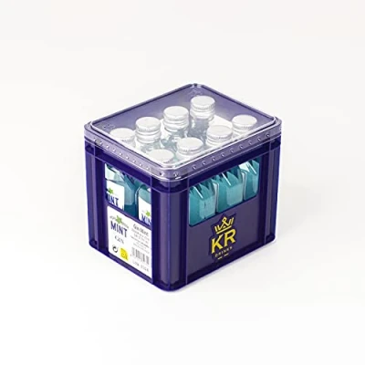 Imagen de Mint by rosée mini Cajon Gin 50ml x 8ud 30%Vol ginebra con refrescante sabor a Menta botellas de licor miniatura ginebras regalo 400 ml