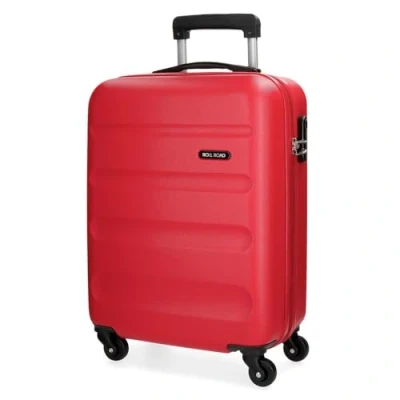 Imagen de Roll Road Flex Maleta de cabina rojo 38x54x20 cms Rígida ABS Cierre combinación 35L 2,5Kgs 4 Ruedas Equipaje Mano