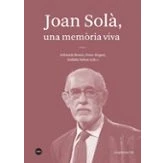 Imagen de Joan Sola Una Memoria Viva