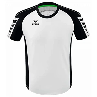 Imagen de ERIMA Adultos Six Wings Maillot de Deporte, Blanco/Negro, L