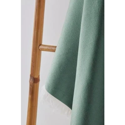 Imagen de Textilhome Funda Multiusos Foulard Cubre Cama Martina 180x285 cm para Sofa 2 Plazas, Protector Sofa. Color Aguamarina