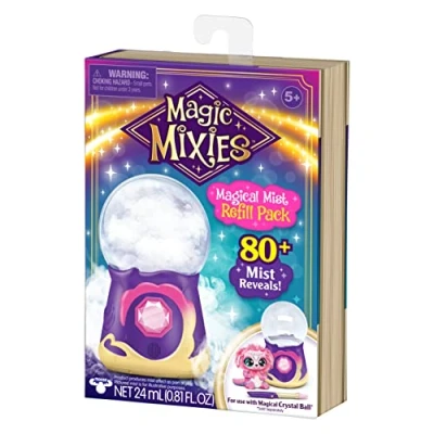 Imagen de Magic Mixies Paquete de Recambio Magia Niebla y hechizos para Bola Cristal mágica, Individual, Multicolor, Medium (Moose Toys 14687)