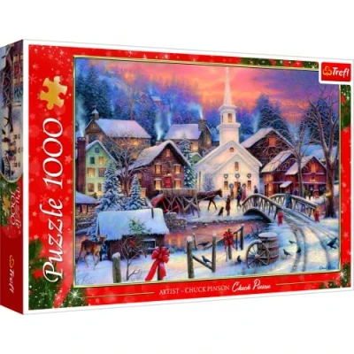 Imagen de Trefl Weisse Weihnachten No Aplica Puzzles, Multicolor (Trefl 10602)