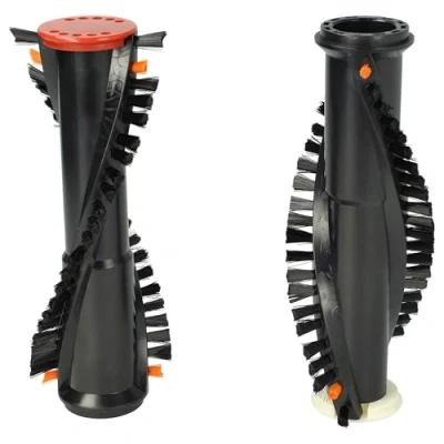 Imagen de vhbw 2x cepillo compatible con Vorwerk kobold 135, 131, 136, 130 aspiradora set cepillos Rodillo de Reemplaza EB350, EB 350, EB351, 351, EB351F, 351F, ET340