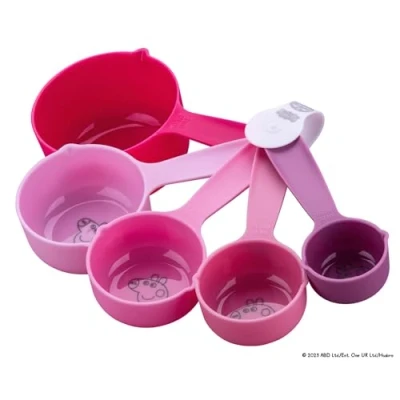 Imagen de Dr. Oetker Peppa Pig Set de Cucharas Medidoras, Juego 5 Medidoras para Cocina y Repostería, Diseño Atractivo Colorido, Ideal Niños Adultos, uds.