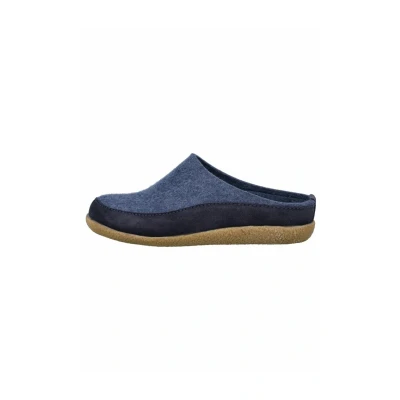 Imagen de HAFLINGER Blizzard Credo zapatilla de fieltro con suela goma capitán, talla 41