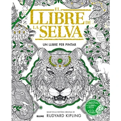 Imagen de llibre de la selva: Un per pintar (SIN COLECCION)
