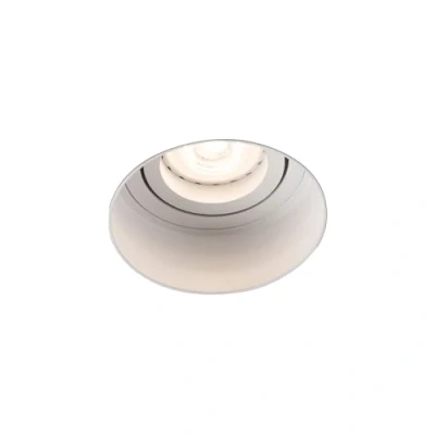 Imagen de Faro Barcelona 40110 HYDE Lámpara empotrable blanco redondo orientable sin marco