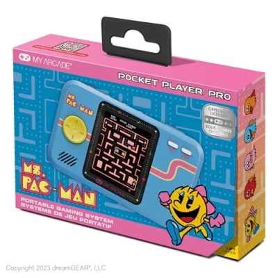 Imagen de MY ARCADE Pocket Player PRO Ms. Pac Man