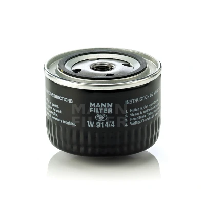 Imagen de MANN FILTER W 914/4 Filtro de aceite 3/4 16 UNF enroscable OPEL: Omega A Berlina, Monza A, Senator