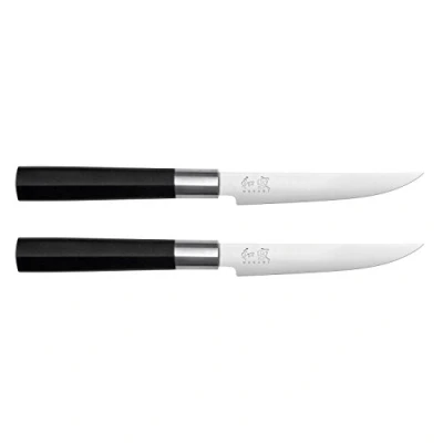 Imagen de KAI Wasabi Black Deba 21,0 cm longitud de la hoja acero inoxidable 6A/1K6 pulido 58 (±1) HRC mango polipropileno negro cuchillo cocina japonés Hecho en Japón