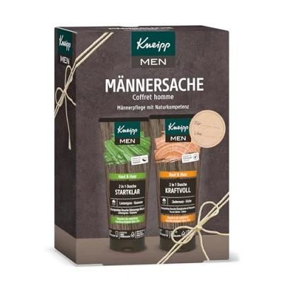 Imagen de Kneipp Set de regalo para hombre 2 en 1 ducha tamaño completo bienestar hombres Men: cuidado los con competencia natural x 200 ml