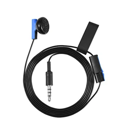 Imagen de Yunir Auriculares para Juegos, micrófonos de 3,5 mm Juegos Chat Mono internos con micrófono, Sony Playstation 4 Controlador PS4