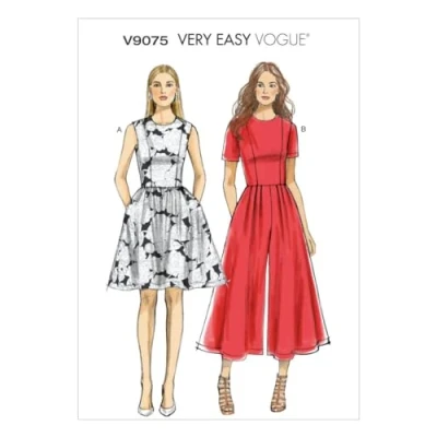 Imagen de Vogue Patterns V9075E5 Patrones de Costura para Vestidos Mujer (Tallas 42 a 50)