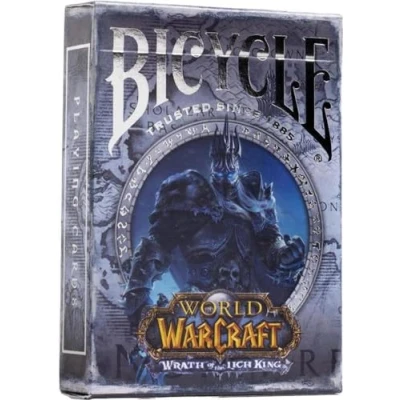 Imagen de Bicycle World of Warcraft V3: Wrath The Lich King Baraja para coleccionistas de Cartas y Fans Wow