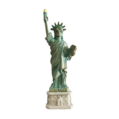 Imagen de Imán para nevera con diseño de estatua la Libertad en 3D, hecho a mano, decoración del hogar y cocina, colección imanes