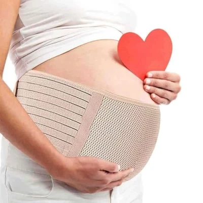 Imagen de AIWITHPM Cinturón Apoyo Embarazada, Maternidad Faja, Premamá Banda Aliviar el Dolor de Espalda, Ajustable