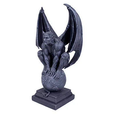 Imagen de Nemesis Now Grasp of Darkness Figura Decorativa (36 cm), Color Negro