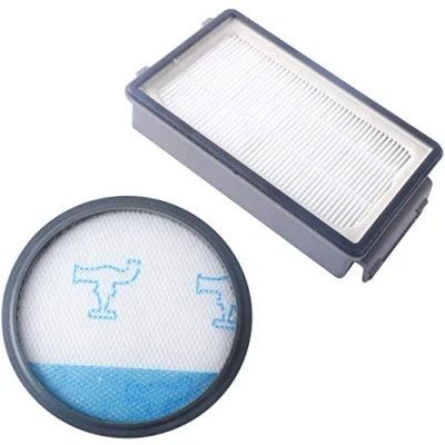 Imagen de Poweka Filtro de Espuma y HEPA Compatible con Rowenta Tefal Mouli nex Compact Power Cyclonic Series Aspiradora Reemplaza a ZR005901