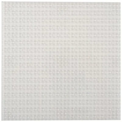 Imagen de Strictly Briks Base apilable para Construir Compatible con Todas Las Grandes Marcas 25,4 x cm Transparente
