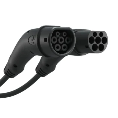 Imagen de Wallbox Cable de Carga para Coches eléctricos, Tipo 2 a 2: 22 kW Potencia, 5 m Longitud, Modo 3, protección IP44, CA monofásica y trifásica