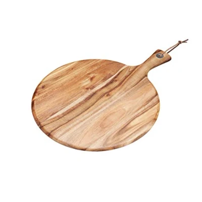 Imagen de Natural Elements Tabla de Madera para Queso, Redonda, 41 x 30 cm