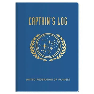 Imagen de Unemployed Philosophers Guild Star Trek Captain&#039;s Log Mini portátil (tamaño pequeño)