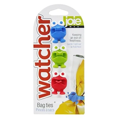 Imagen de Joie 49505 Bag Watcher Ties Set de Cierra Bolsas Watchers, Surtido, 8x4.4000000000000004x17.8 cm, 3 Unidades