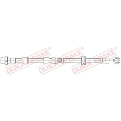 Imagen de QUICK BRAKE 58.891 Latiguillos de Freno 615