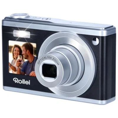 Imagen de Rollei Compactline 10X 60 MP Zoom óptico de 10x, Pantalla Selfie
