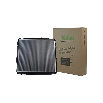 Imagen de VALEO 734205 Radiador, refrigeración del motor Aluminio 575 638 26 sin regulador de refrigerante Aletas soldadas