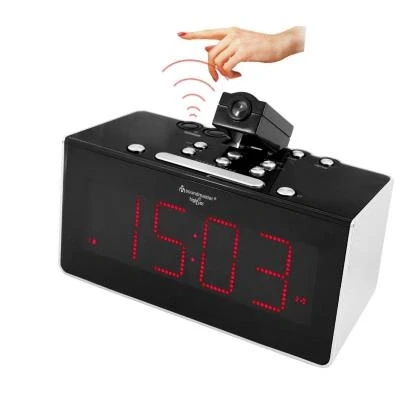 Imagen de Soundmaster FUR6005 Radio Reloj Controlado con Proyección y Sensor IR