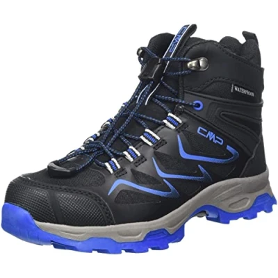 Imagen de CMP Kids Byne Mid Wp Outdoor Shoes, Zapatillas de caminar, Unisex niños, Nero Royal, 29 EU