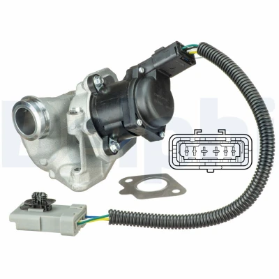 Imagen de DELPHI EG10434 12B1 Válvula EGR FORD: Focus 2, C Max, 2 Kombi
