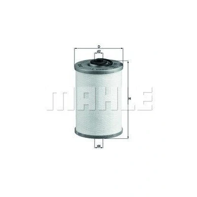 Imagen de MAHLE ORIGINAL KX 43 Filtro Combustible Cartucho filtrante AUDI: A4 B6 Avant, OPEL: Astra F CC, H Caravan, VOLKSWAGEN: Bora Berlina